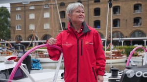 Anne Diamond interviews Yachtswoman, Tracy Edwards, MBE