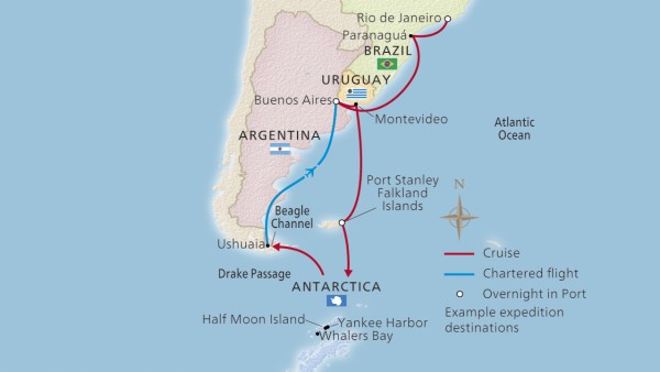 South America & Antarctic Discovery