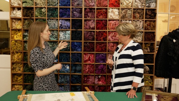 Anne Diamond unravels the legacy of the Royal School of Needlework