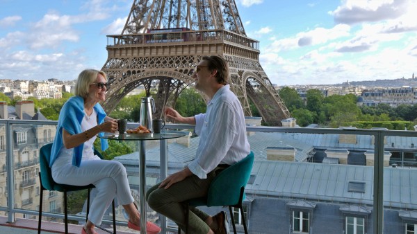 Embark on a Parisian stroll with Jean Newman Glock