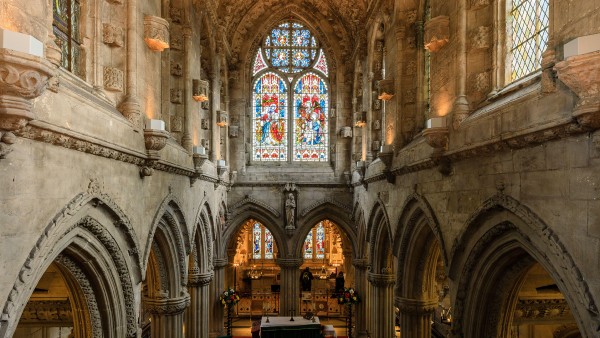Uncover the secrets of Rosslyn Chapel with broadcaster Anne Diamond OBE