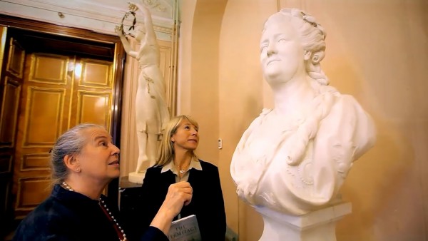 Geraldine Norman and the Hermitage Museum