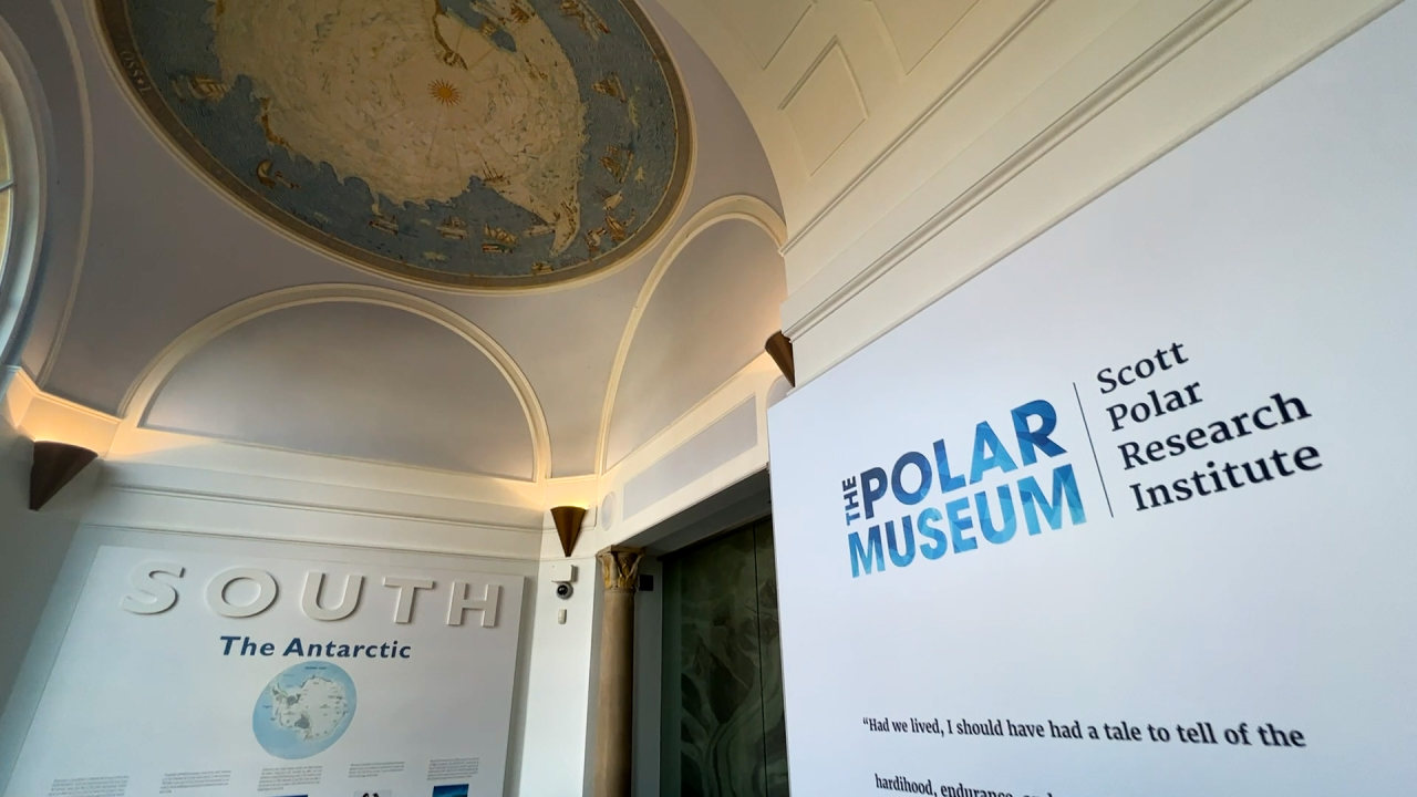 Explore the Polar Museum at the Scott Polar Research Institute with Curator Charlotte Connelly)