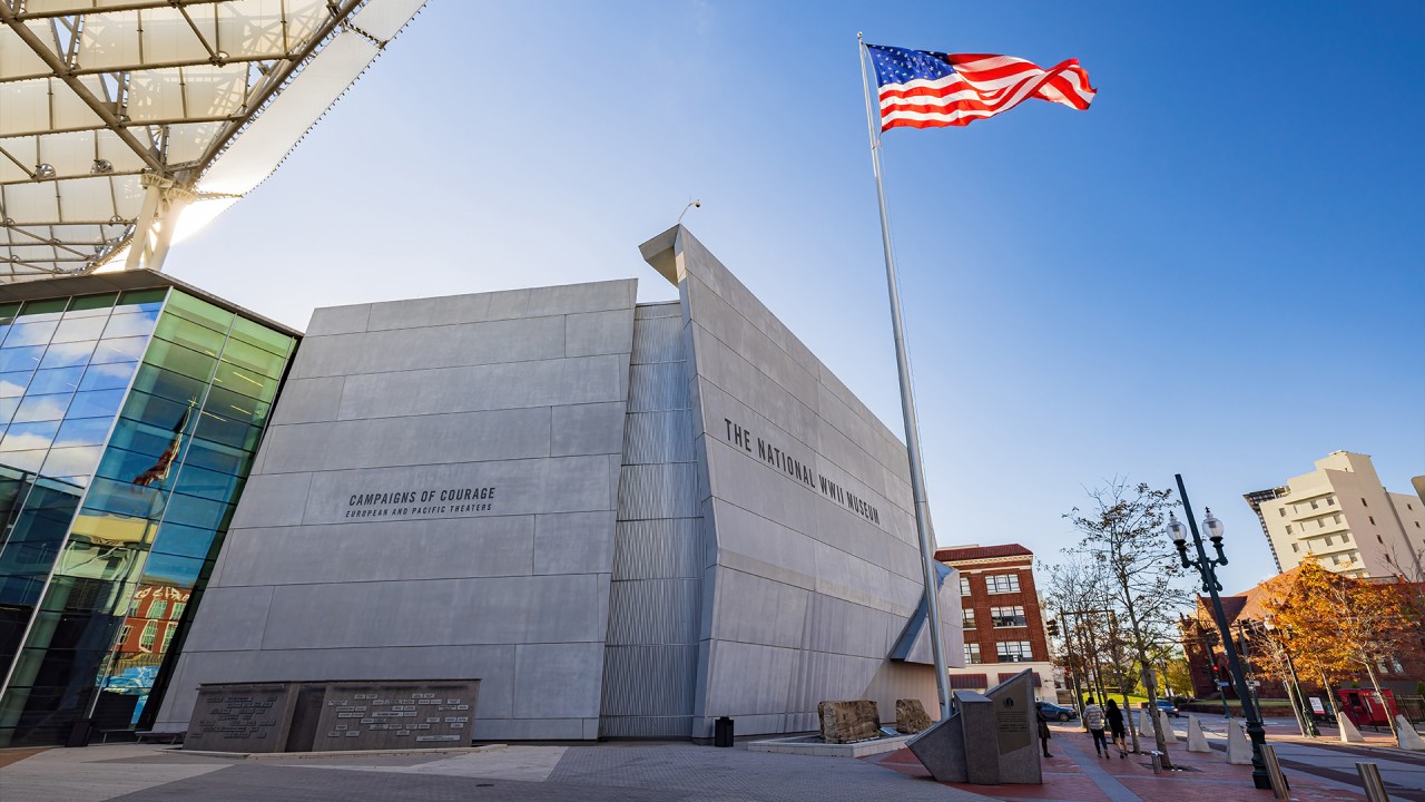 Explore the National WWII Museum with Todd Walker)
