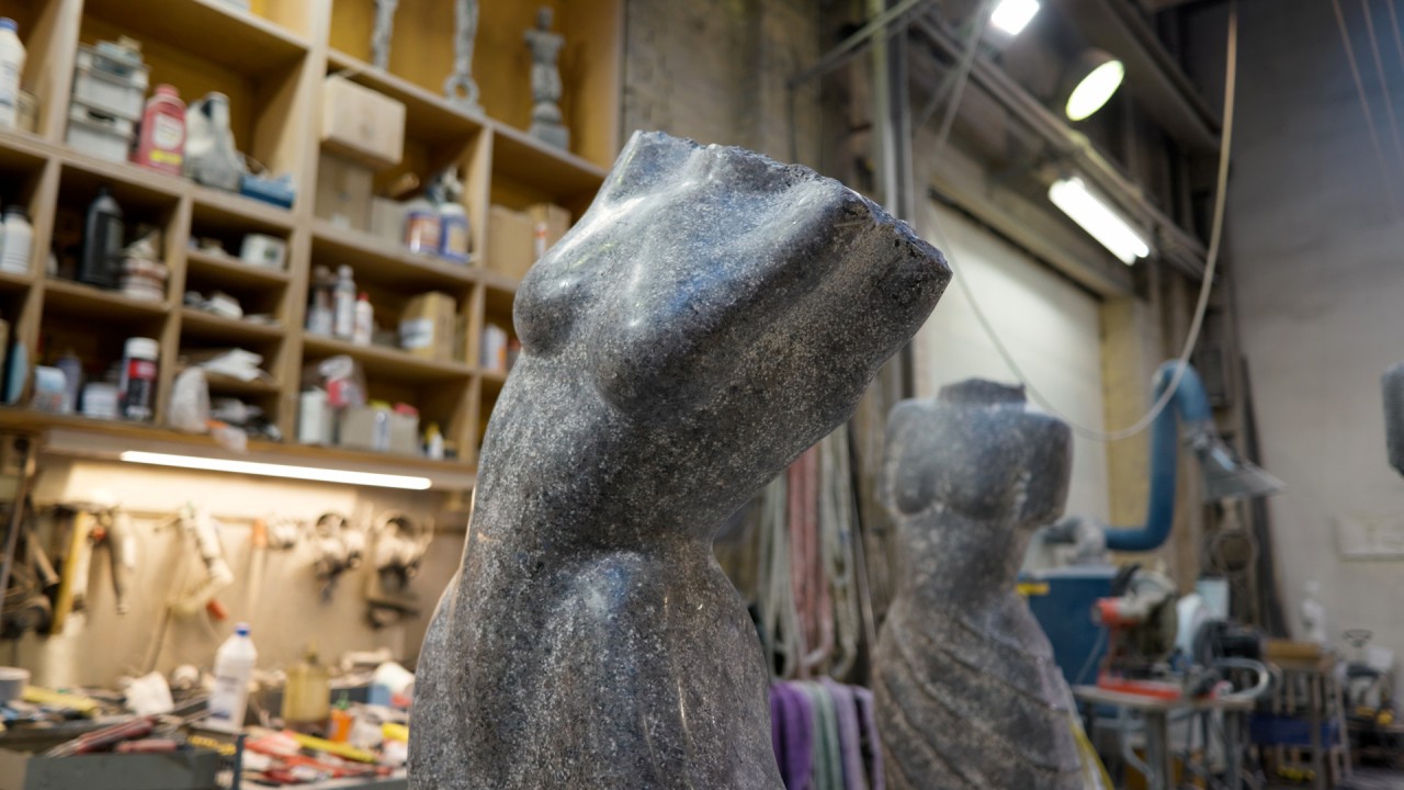 Visit the studio of acclaimed Norwegian sculptor Nicolaus Widerberg