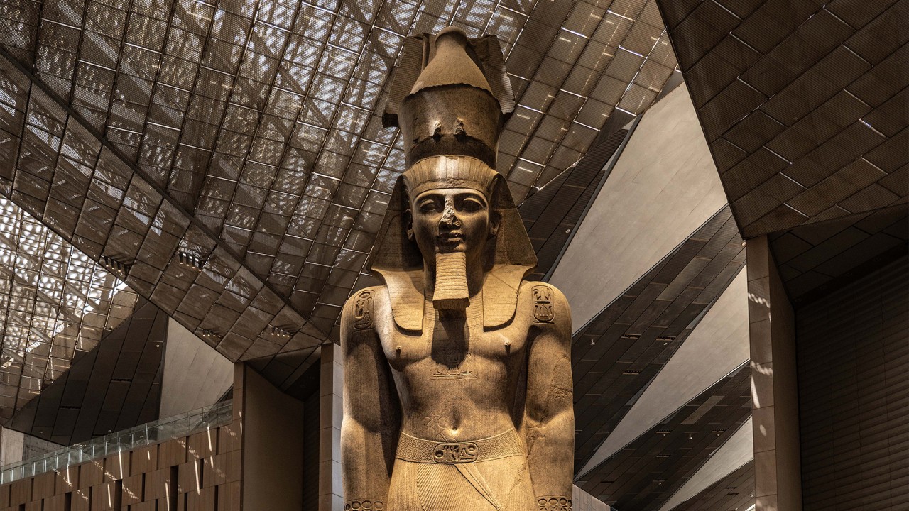Take a tour of the Grand Egyptian Museum with Jean Newman Glock)
